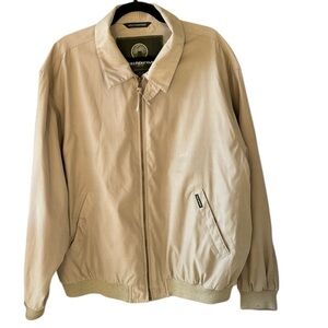 Weatherproof XL Men’s Harrington Jacket Khaki